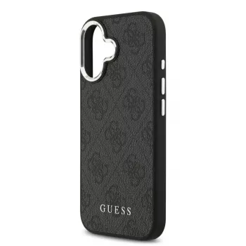 Guess 4G Classic Logo MagSafe Case for iPhone 17 - Black