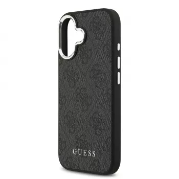 Guess 4G Classic Logo MagSafe Case for iPhone 17 - Black