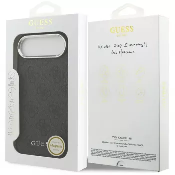 Guess 4G Classic Logo MagSafe Case for iPhone Air, Black