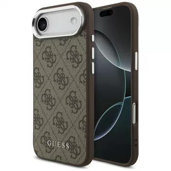 Guess 4G Classic Logo MagSafe Case for iPhone Air (Brown)