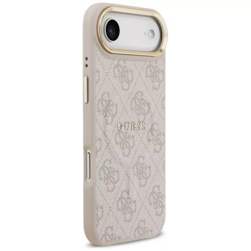 Guess 4G PU Classic Logo MagSafe Case for iPhone Air Pink