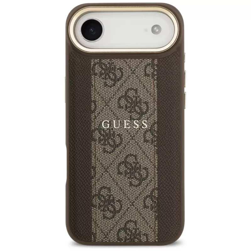 Guess 4G Stripe MagSafe Case for iPhone Air Brown
