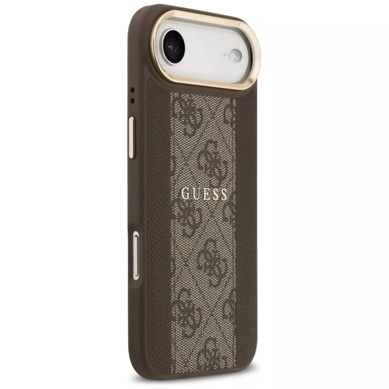 Guess 4G Stripe MagSafe Case for iPhone Air Brown