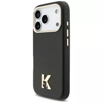 Karl Lagerfeld Karl Head Logo MagSafe Case for Apple iPhone 17 Pro, Black