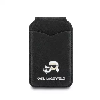 Karl Lagerfeld Stand Mirror MagSafe Wallet Black