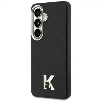 Karl Lagerfeld K Metal Logo MagSafe Case for Samsung Galaxy S26 Black