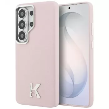 Karl Lagerfeld K Metal Logo MagSafe Case for Samsung Galaxy S26 Ultra Pink