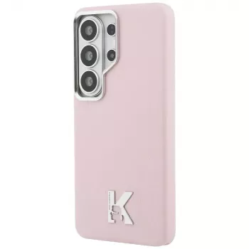 Karl Lagerfeld K Metal Logo MagSafe Case for Samsung Galaxy S26 Ultra Pink