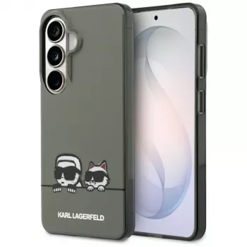 KARL LAGERFELD IML Peekaboo Karl & Choupette MagSafe Case for Samsung Galaxy S26, Black