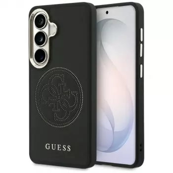 Guess Perforated Logo MagSafe Case for Samsung Galaxy S26 - Black