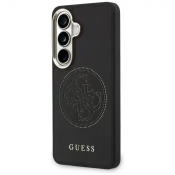Guess Perforated Logo MagSafe Case for Samsung Galaxy S26 - Black