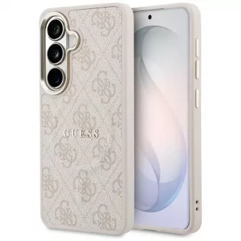 Guess 4G Embossed Ring MagSafe Case for Samsung Galaxy S26 (Pink)