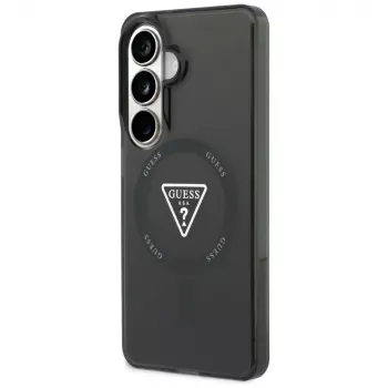 Guess IML Gradient Triangle MagSafe Case for Samsung Galaxy S26 - Black
