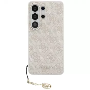 Guess 4G Classic Logo Charm MagSafe Case for Samsung Galaxy S26 Ultra (Pink)