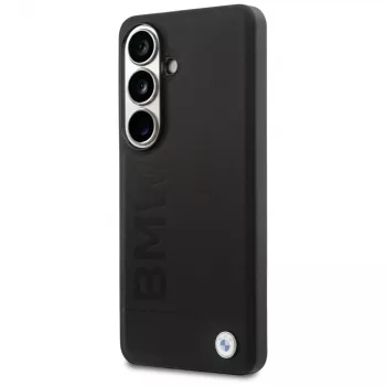 BMW Leather Hot Stamp MagSafe Case for Samsung Galaxy S26 Black
