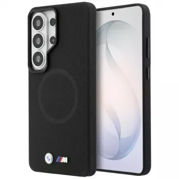 BMW M Metal Logo MagSafe Case for Samsung Galaxy S26 Ultra Black