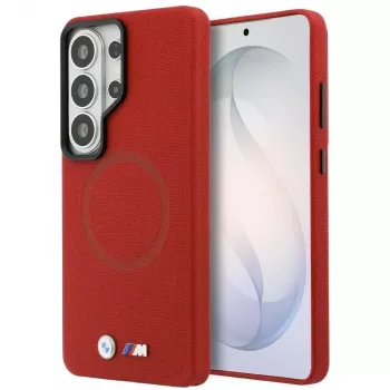 BMW M Metal Logo MagSafe Case for Samsung Galaxy S26 Ultra Red