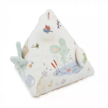 Kaloo Petites Chansons Soft Stacking Toy - Sensory Pyramid
