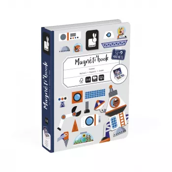 Janod Magnetibook Kosmos Magnetic Educational Game - Space Theme