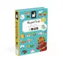 Janod Magnetibook Historia - Magnetic Educational Toy for Children Ages 3-8