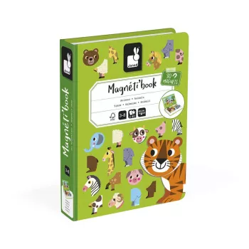 Janod Magnetibook Animals Magnetic Book Game