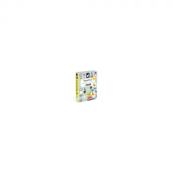 Janod Magnetibook Learning to Tell Time Magnetic Educational Game