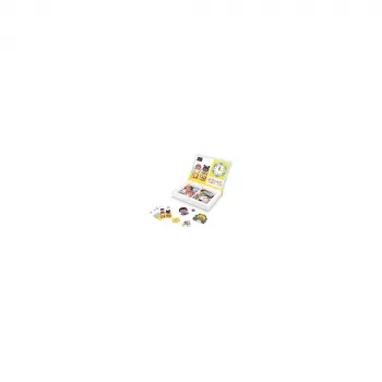 Janod Magnetibook Learning to Tell Time Magnetic Educational Game