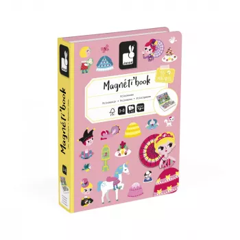 Janod Magnetibook Princesses Magnetic Play Set