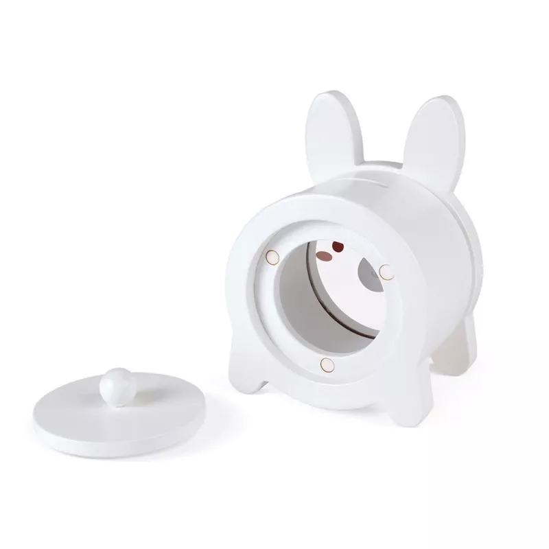 Janod Rabbit Wooden Piggy Bank