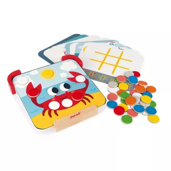 Janod Magnetic Wooden Puzzle - Learn Colors