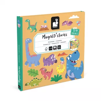 Janod Magneti'stories Dinozaury Magnetic Story Box