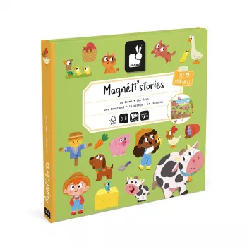 Janod Magneti'stories Farma Magnetic Story Set