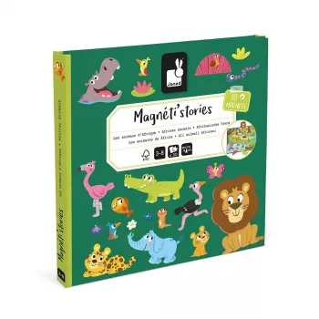 Janod Magneti'stories African Animals Magnetic Story Box