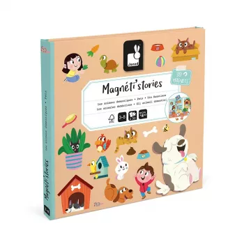 Janod Magneti'stories Domestic Animals Magnetic Story Box