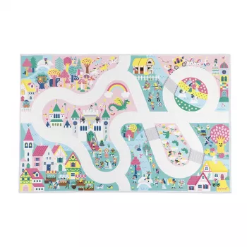 Janod Enchanted Kingdom Cross Roads Playmat 2+