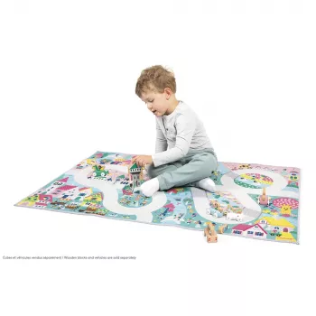 Janod Enchanted Kingdom Cross Roads Playmat 2+
