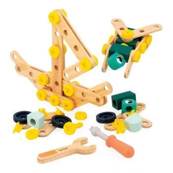 Janod Brico'kids 100-Piece Construction Set for Ages 3+