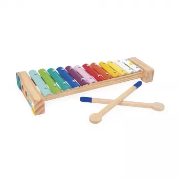 Janod Gioia Xylophone and Cymbals Musical Toy 18m+