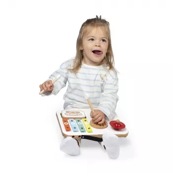 Janod Confetti Musical Activity Board with Handle J07679