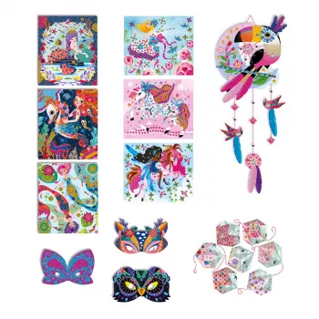 Janod Tukan Creative Craft Kit - 11 Decorations
