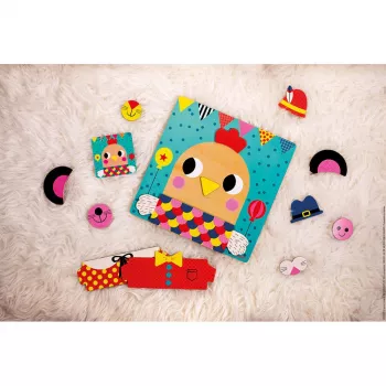 Janod Magnetic Wooden Puzzle Animals J08035