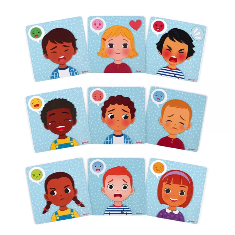 Janod Magnetic Puzzle Emotions