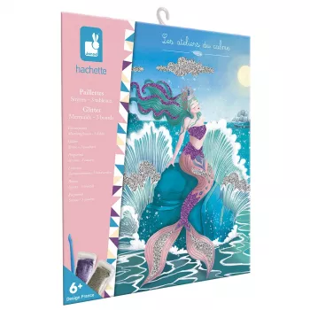 Janod Creative Art Kit Glitter Mermaids 6+