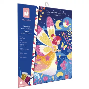 Janod Glitter Fairy Creative Art Kit for Kids 6+