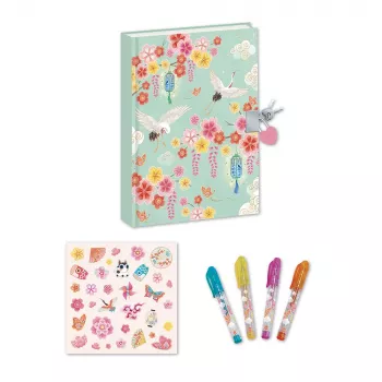 Janod Creative Kit Secret Diary Japanese Dreams 7+