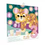 Janod My Arts & Crafts 3+ Creative Sticker Art Kit with Metallic Round Stickers