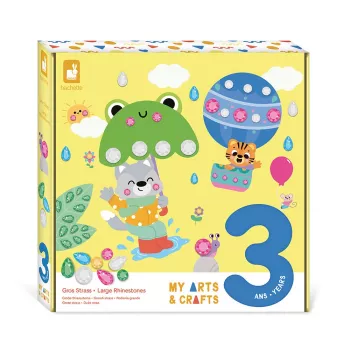 Janod My Arts & Crafts Large Rhinestones Creative Craft Kit