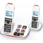 Alcatel Xtra 2355 Duo DECT Cordless Phone (2 Handsets, Black)