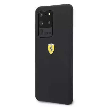 Ferrari Hardcase FESSIHCS69BK Silicone Case for Samsung Galaxy S20 Ultra - Black