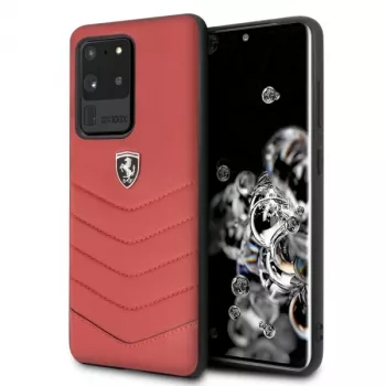 Ferrari Hardcase FEHQUHCS69RE for Samsung Galaxy S20 Ultra G988, Red Heritage
